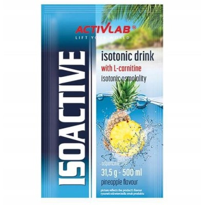 ISOACTIVE Izotonik ANANAS Pineapple  31,5g 1 sztuka  nr1