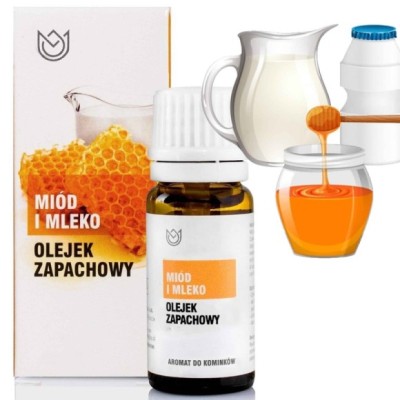 OLEJEK ZAPACHOWY eteryczny MIÓD I MLEKO 10ml zapach do