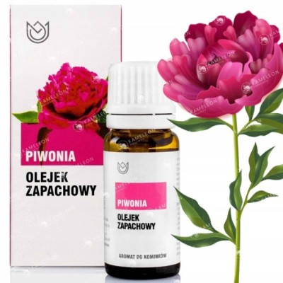 OLEJEK ZAPACHOWY eteryczny PIWONIA 10ml zapach kwiatowy