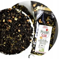 HERBATA czerwona PU-ERH SLIM odchudzająca! 50g hit