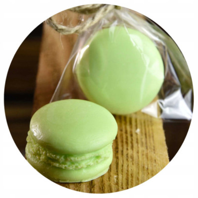 MYDŁO ręcznie robione MAKARONIK - KIWI zielone
