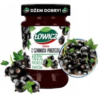 Łowicz DŻEM CZARNA PORZECZKA porzeczkowy z porzeczki