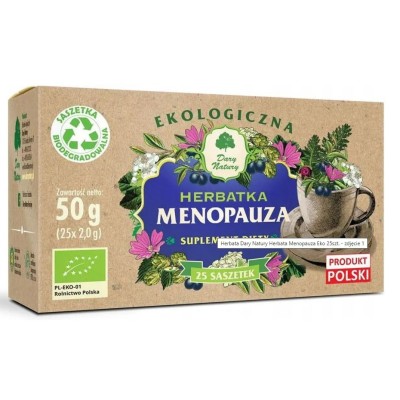 Dary Natury MENOPAUZA herbatka ziołowa suplement diety EKO