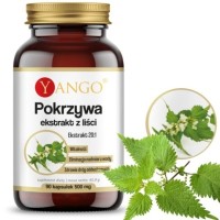 Yango POKRZYWA EKSTRAKT Z LIŚCI 500MG  witaminy minerały 90