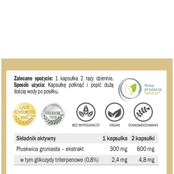 Yango PLUSKWICA GRONIASTA wsparcie MENOPAUZA UKŁAD