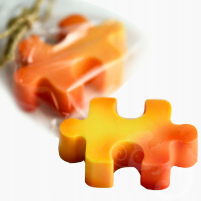 MYDŁO ręcznie robione PUZZLE PUZEL marakuja 25-30g