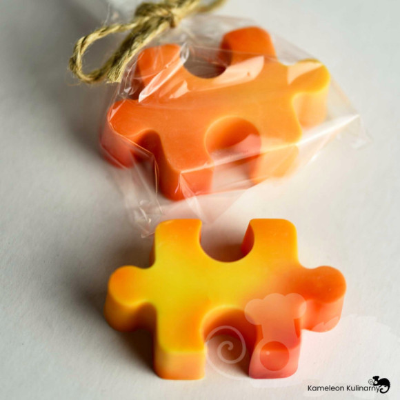 MYDŁO ręcznie robione PUZZLE PUZEL marakuja 25-30g MYDŁO ręcznie robione PUZZLE PUZEL marakuja 25-30g
