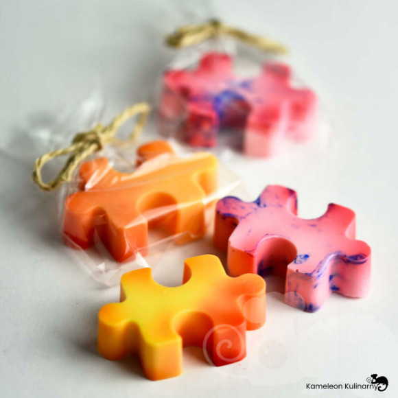 MYDŁO ręcznie robione PUZZLE PUZEL marakuja 25-30g MYDŁO ręcznie robione PUZZLE PUZEL marakuja 25-30g