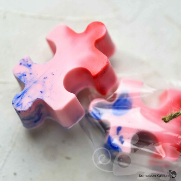 MYDŁO ręcznie robione PUZZLE PUZEL winogrono melon MYDŁO ręcznie robione PUZZLE PUZEL winogrono melon