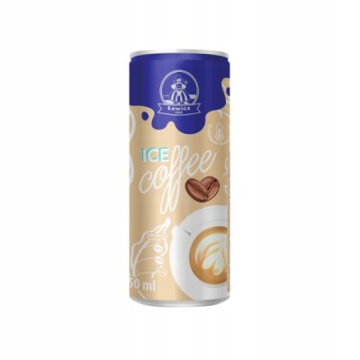 Łowicz KAWA MROŻONA ICE COFFEE 250ML PUSZKA