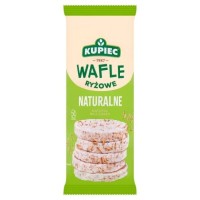 Kupiec WAFLE RYŻOWE NATURALNE bezglutenowe 120g