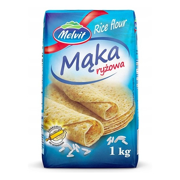Melvit MĄKA RYŻOWA 1000g 1KG