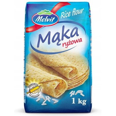 Melvit MĄKA RYŻOWA 1000g 1KG