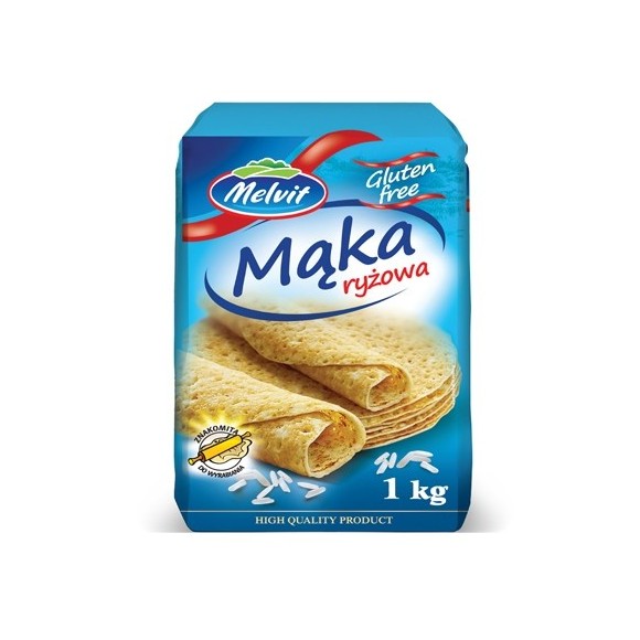 Melvit MĄKA RYŻOWA 1000g 1KG