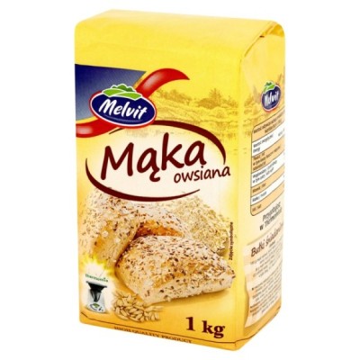 Melvit MĄKA OWSIANA 1000g 1KG