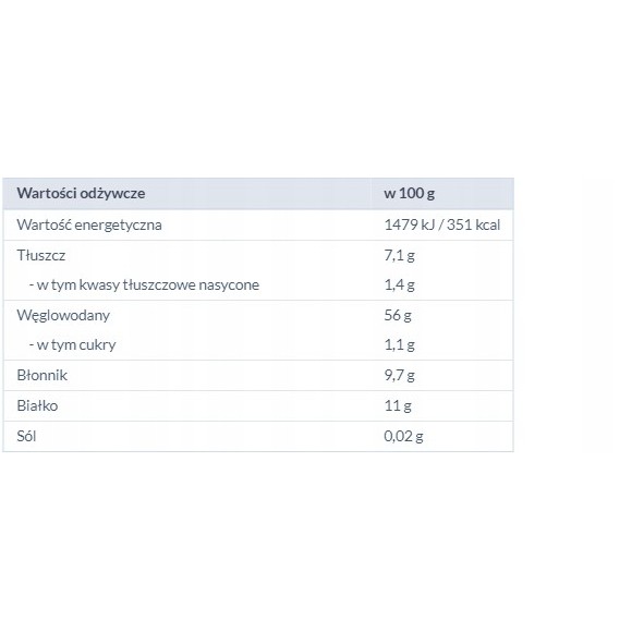 Melvit MĄKA OWSIANA 1000g 1KG