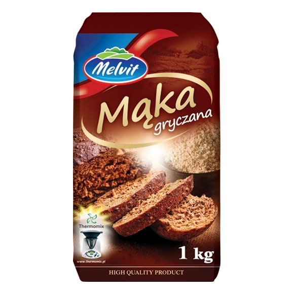 Melvit MĄKA GRYCZANA 1000g 1KG