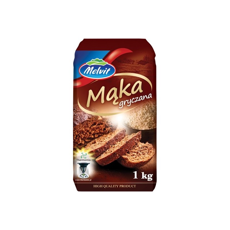 Melvit MĄKA GRYCZANA 1000g 1KG