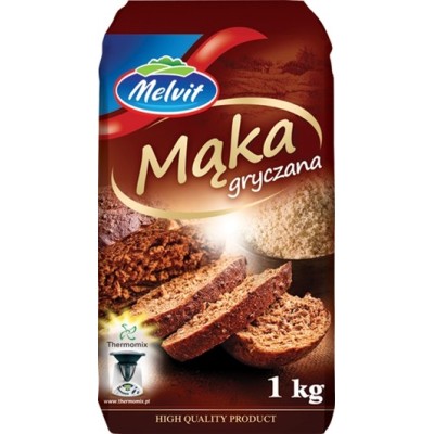 Melvit MĄKA GRYCZANA 1000g 1KG