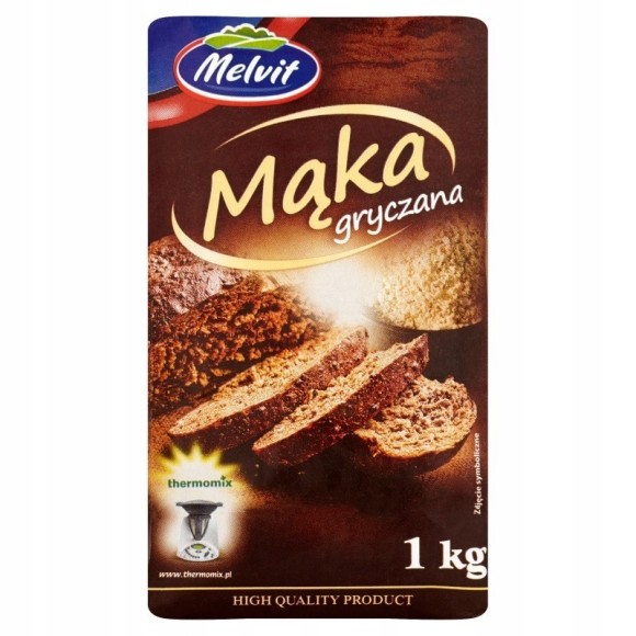 Melvit MĄKA GRYCZANA 1000g 1KG