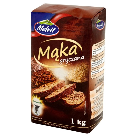 Melvit MĄKA GRYCZANA 1000g 1KG