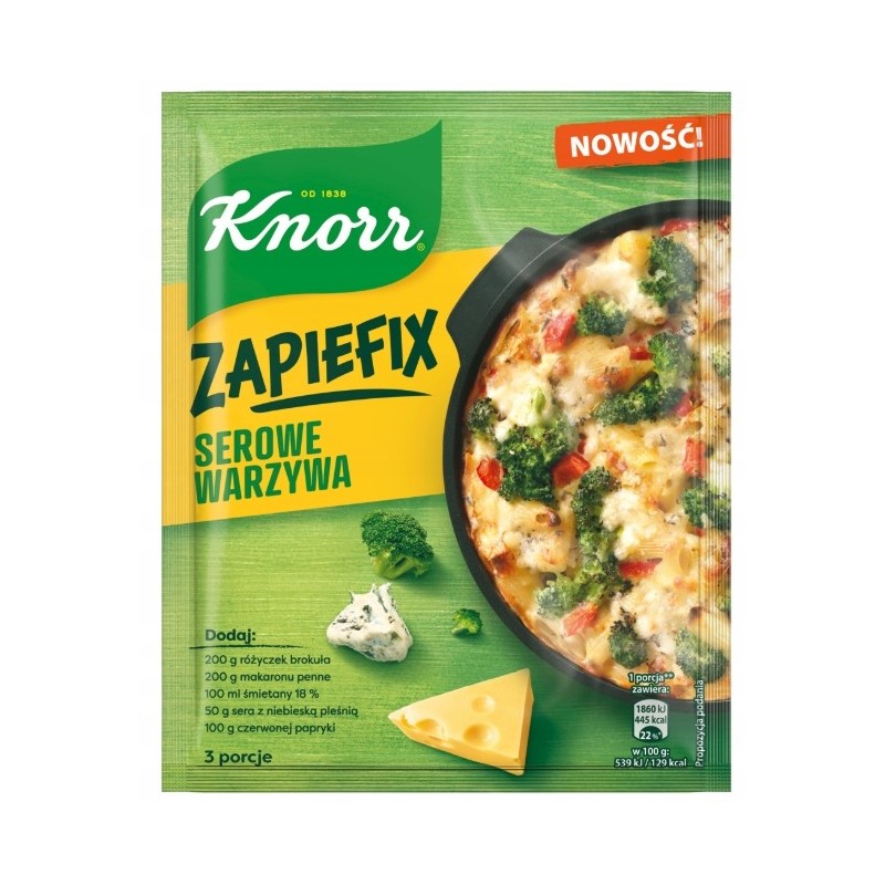 KNORR Zapiefix SEROWE WARZYWA 40g
