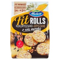 Melvit FIT ROLLS KUKURYDZIANO-GRYCZANE Z SOLĄ 60g mini