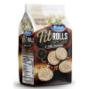 Melvit FIT ROLLS GRYCZANE Z SOLĄ MORSKĄ 60g mini wafle z