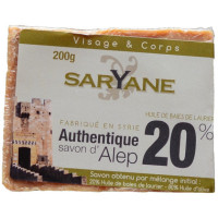 MYDŁO Z ALEPPO Tradycyjne 20% OLEJU LAUROWEGO LAURU