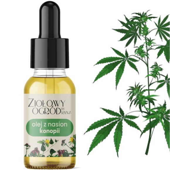 Dary Natury OLEJ Z NASION KONOPI 15ml kosmetyczny ZIOŁOWY