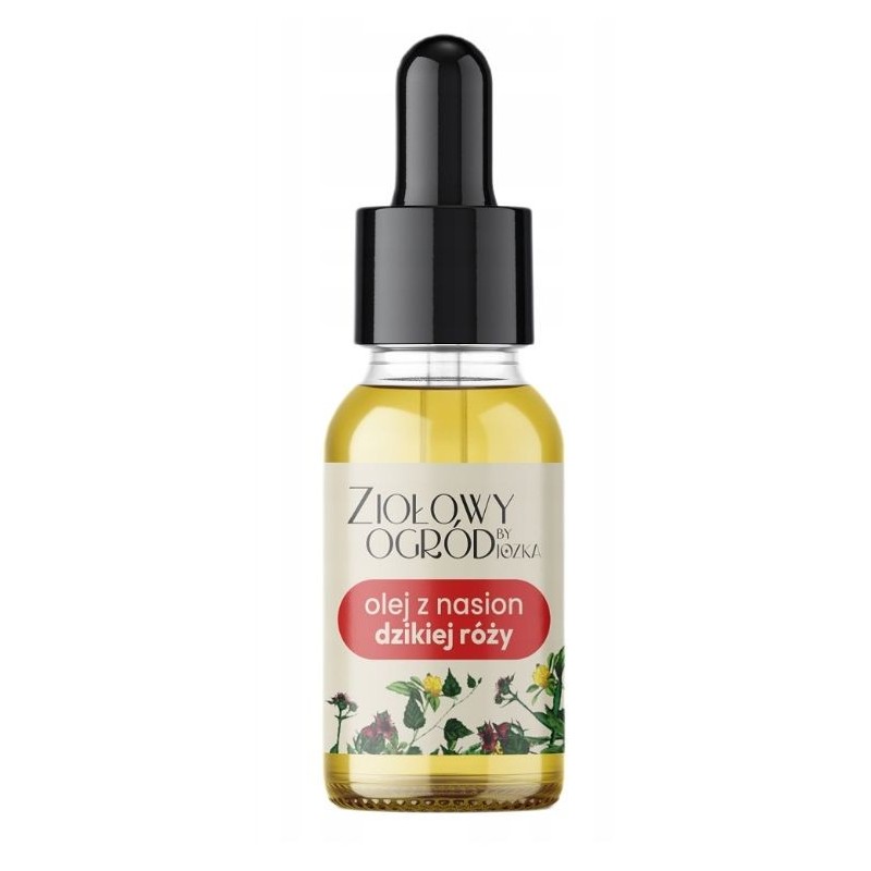 OLEJ Z NASION DZIKIEJ RÓŻY 15ml kosmet. ZIOŁOWY OGRÓD by
