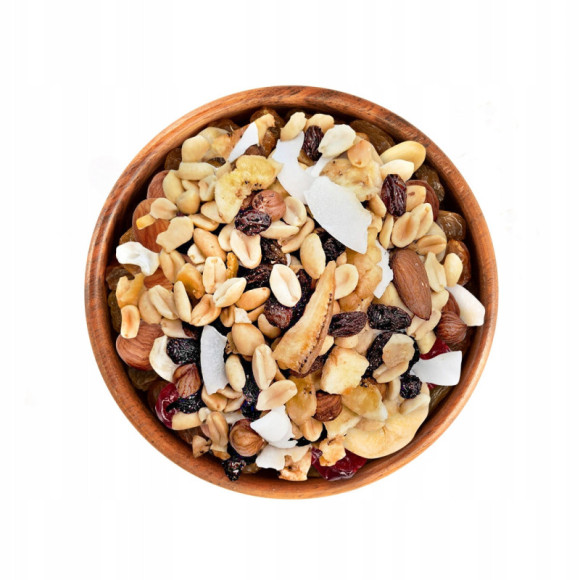 MIESZANKA STUDENCKA 1000g 1kg orzechy, rodzynki, bakalie, orzeszki ziemne MIESZANKA STUDENCKA 1000g 1kg orzechy, rodzynki, bakalie, orzeszki ziemne