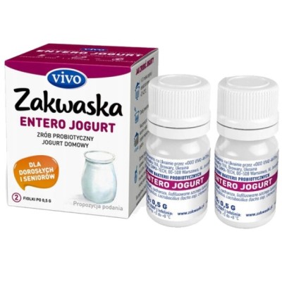 Jogurt domowy VIVO ZAKWASKA ENTERO-JOGURT kultury bakterii