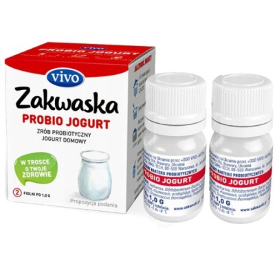 Jogurt domowy VIVO ZAKWASKA PROBIO JOGURT kultury bakterii
