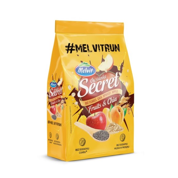 Melvit Secret Fitnes Family OWSIANKA Z OWOCAMI I NASIONAMI