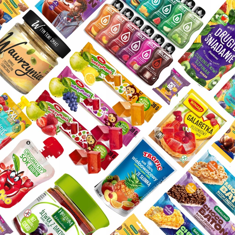 Zestaw MIX KAMELEON za min 50zł produkty z KRÓTKĄ DATĄ w