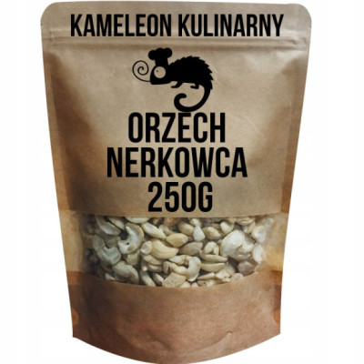NERKOWIEC NERKOWCE ORZECHY NERKOWCA połówki 250g 0,25KG KAMELEON KULINARNY