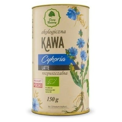 KAWA CYKORIA LATTE rozpuszczalna eko 150g pomoc