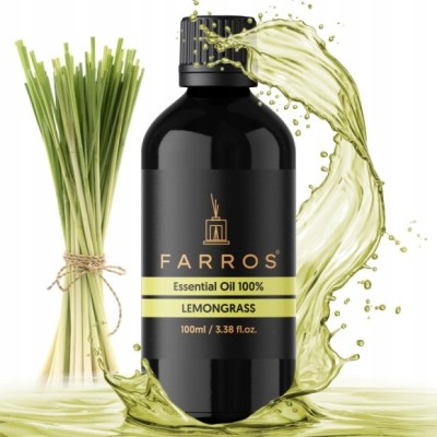 NATURALNY OLEJEK ETERYCZNY LEMONGRASOWY LEMONGRASS 7mlBamer
