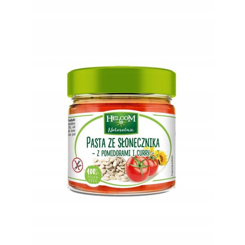 Helcom PASTA Z SUSZONYCH POMIDORÓW Z OLIWKAMI 180g do