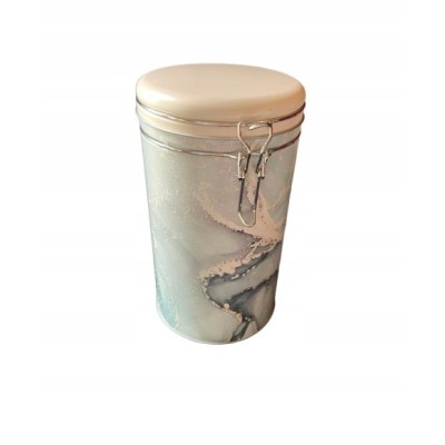 PUSZKA METALOWA na herbatę CUP OF TEA 43x43x60 25g