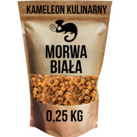 MORWA BIAŁA suszony owoc MORWY bakalie 250g 0,25KG KAMELEON KULINARNY
