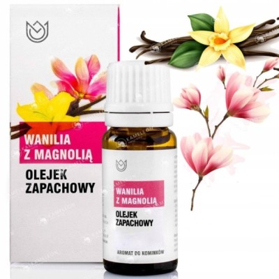 OLEJEK ZAPACHOWY eteryczny WANILIA MAGNOLIA waniliowo