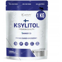 WISH KSYLITOL PREMIUM QUALITY Danisco zdrowy fiński CUKIER BRZOZOWY 1kg