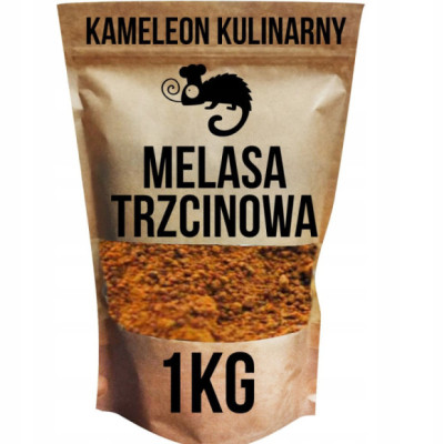 CUKIER TRZCINOWY NIERAFINOWANY MELASA TRZCINOWA 1000g 1KG naturalny cukier