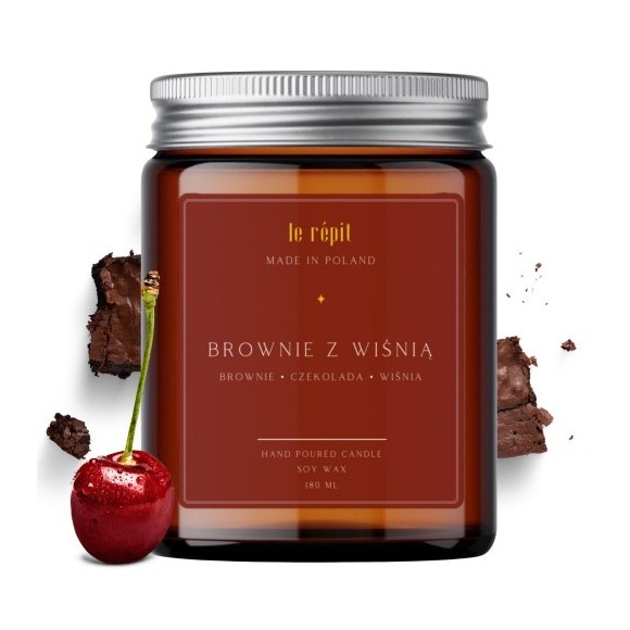 ŚWIECA SOJOWA DYNIOWE BROWNIE dynia imbir 40ml 10h