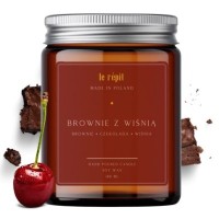 ŚWIECA SOJOWA DYNIOWE BROWNIE dynia imbir 40ml 10h