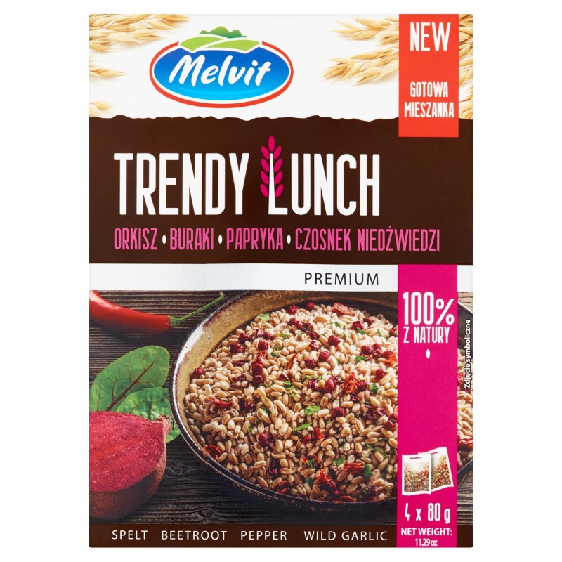 Melvit TRENDY LUNCH ORKISZ BURAK PAPRYKA CZOSNEK