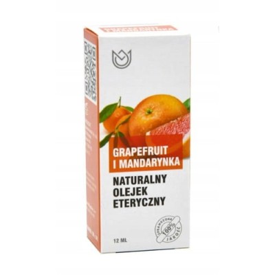 Naturalny OLEJEK ETERYCZNY GRAPEFRUIT I MANDARYNKA 10ml