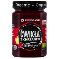 Runoland ĆWIKŁA Z CHRZANEM ekologiczna burak 300G